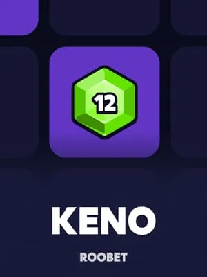Keno, a game by Roobet