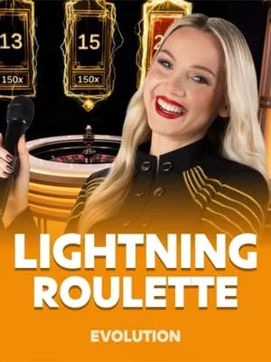 Lightning Roulette, a game by Evolution