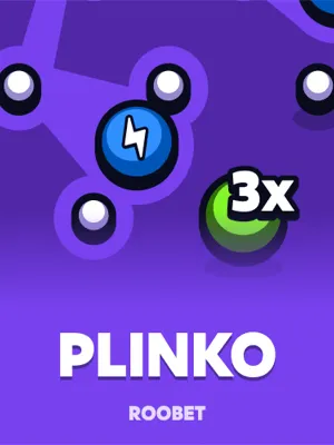 Plinko, a game by Roobet