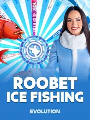 Roobet Ice Fishing, a game by Evolution