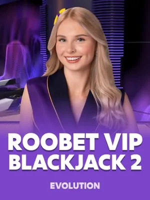 Roobet VIP Blackjack 2, a game by Evolution