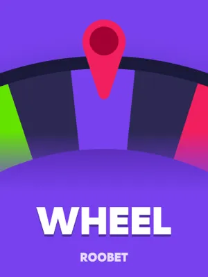 Wheel, a game by Roobet