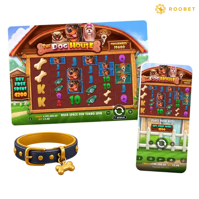 Roobet The Dog House Megaways — Online Slot Overview, illustration