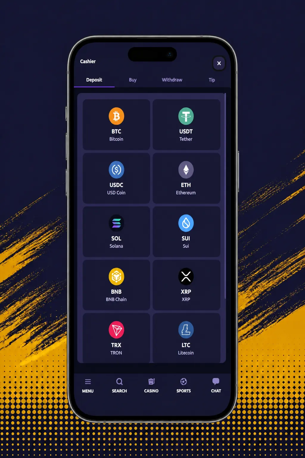 Step-by-step guide showing how to sign up, deposit, and start playing casino games at Roobet Casino