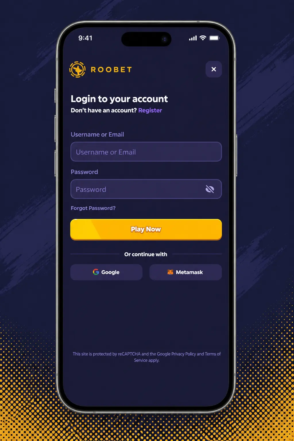 Step-by-step guide showing how to verify a Roobet account by uploading KYC documents in profile settings