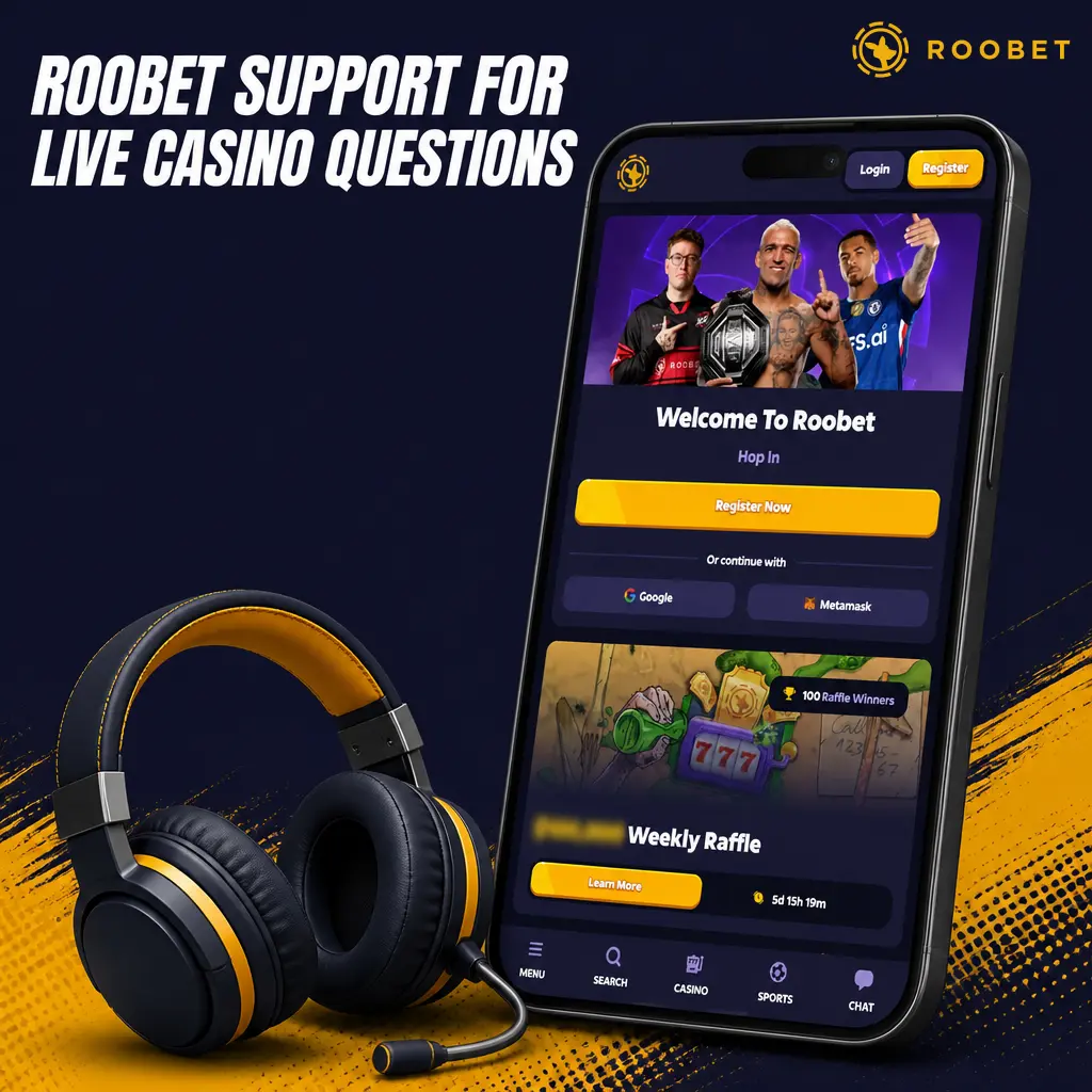 Roobet 24/7 live casino support via live chat, email, and help center for disconnections and disputes