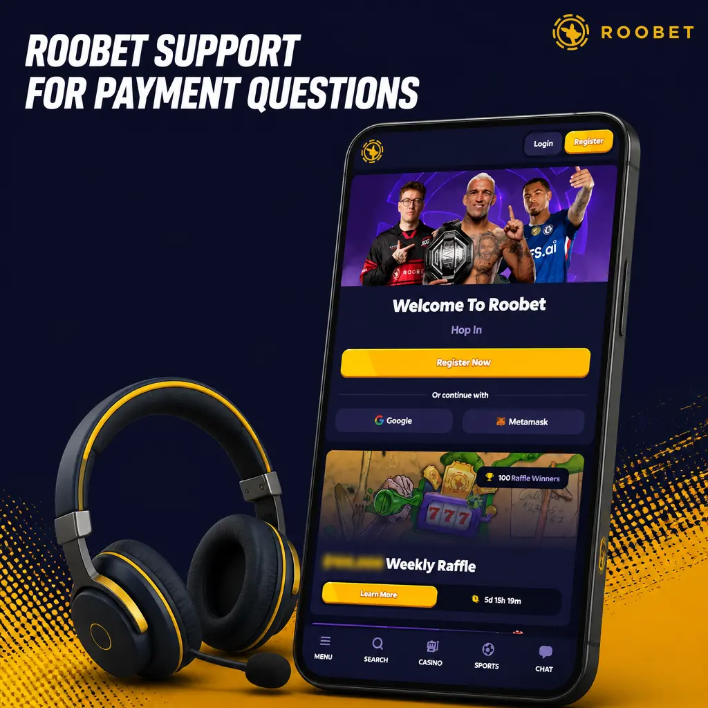 Roobet 24/7 support channels for payment questions: live chat, email, and help center response times